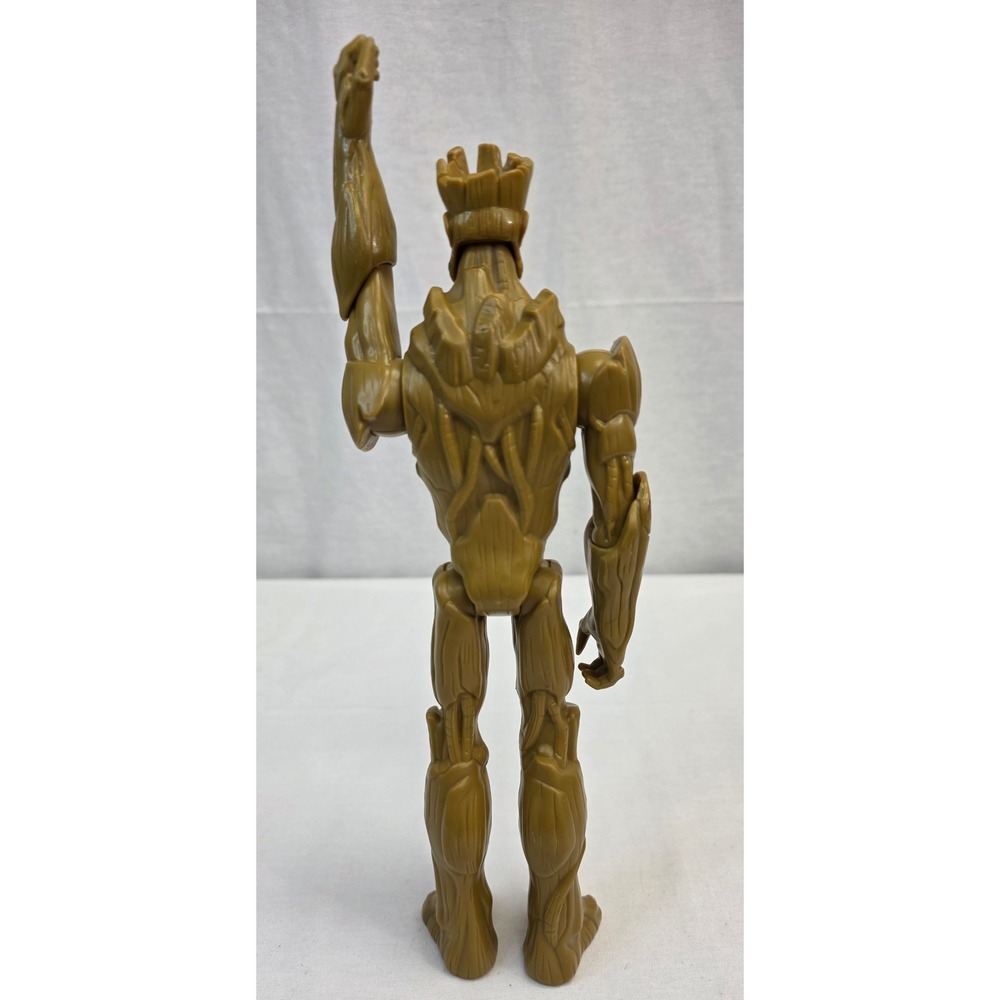 Marvel Guardians of the Galaxy Groot Action Figure Brown Poseable 12 Inch Toy - Picture 6 of 9